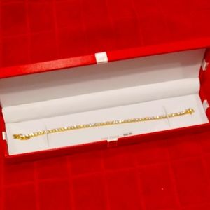 Gold plated Zirconia Tennis Bracelet